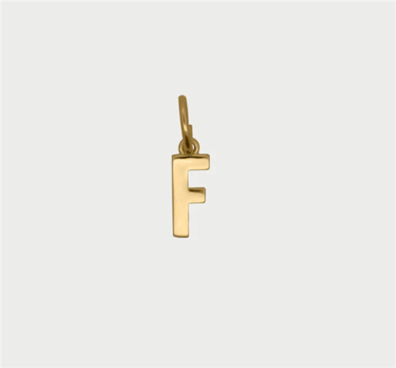 Charm Rue des Mille Woman Charm Bar in Brass CB-LCN IN F - CB-LCN IN F